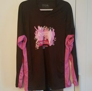 American Breast Cancer Long Sleeve Shirt Sz XL